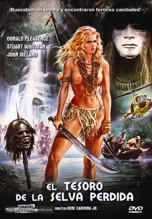 The Treasure of the Amazon - Spanish Movie Cover