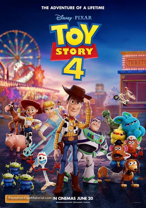 Toy Story 4 - Australian Movie Poster