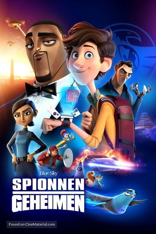 Spies in Disguise - Dutch Movie Cover