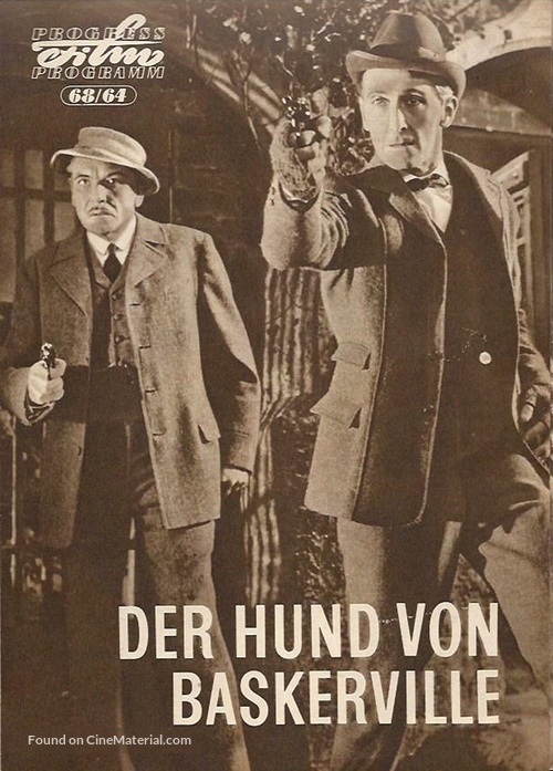 The Hound of the Baskervilles - German poster