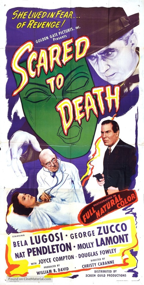 Scared to Death - Movie Poster