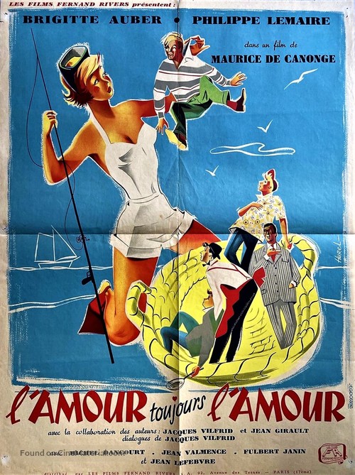 L&#039;amour toujours l&#039;amour - French Movie Poster