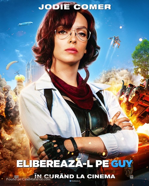 Free Guy - Romanian Movie Poster