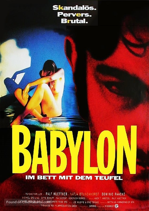 Babylon - Im Bett mit dem Teufel - German Movie Poster