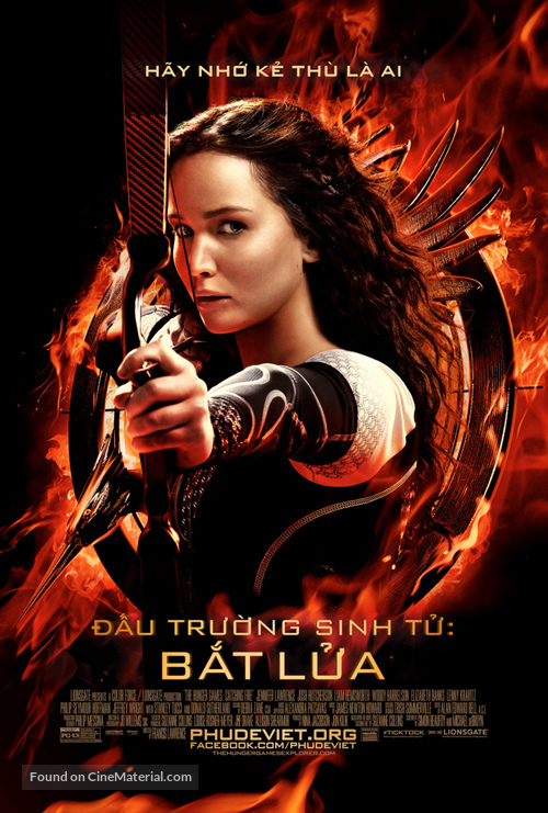 The Hunger Games: Catching Fire - Vietnamese Movie Poster