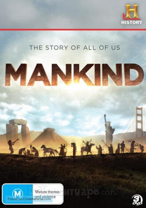 &quot;Mankind the Story of All of Us&quot; - Australian DVD movie cover