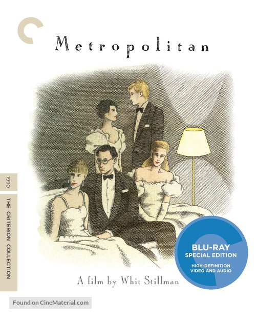 Metropolitan - Blu-Ray movie cover