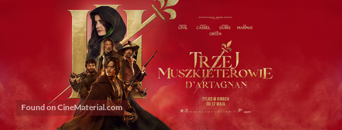 Les trois mousquetaires: D&#039;Artagnan - Polish Movie Poster