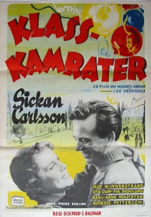 Klasskamrater - Swedish Movie Poster