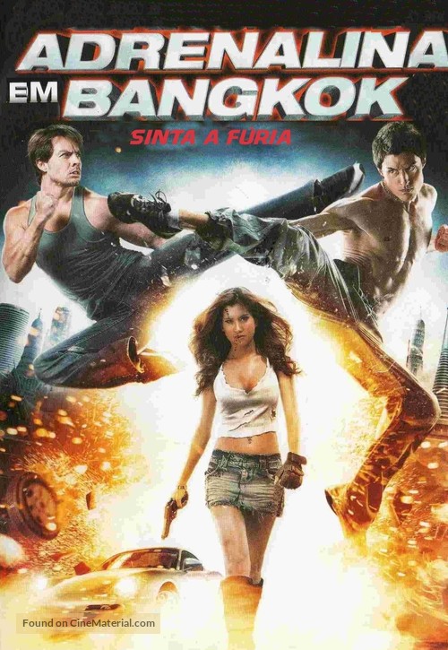 Bangkok Adrenaline - Brazilian DVD movie cover