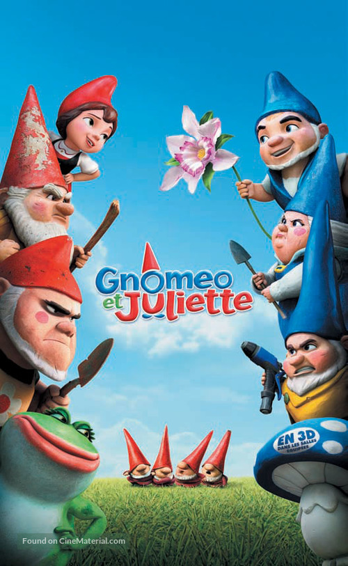 Gnomeo &amp; Juliet - French Movie Poster