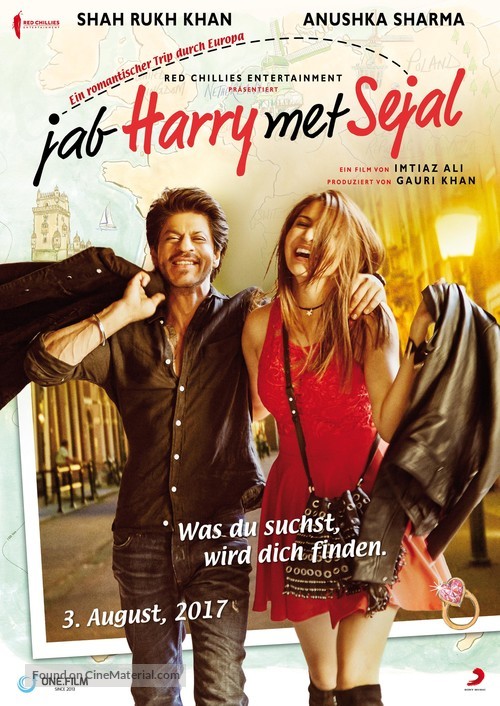 Jab Harry met Sejal - German Movie Poster