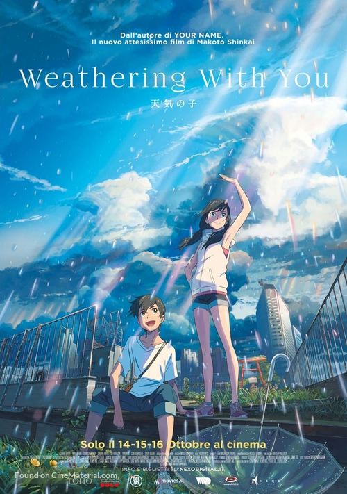 Weathering with You - Italian Movie Poster