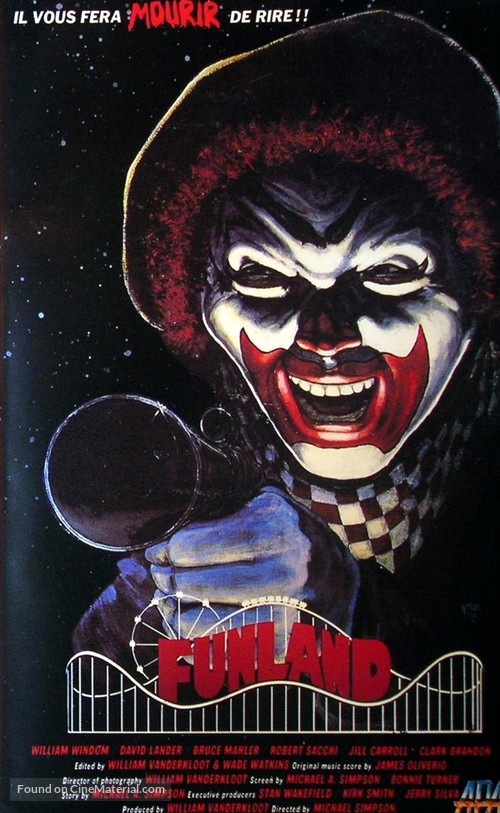 Funland - French VHS movie cover