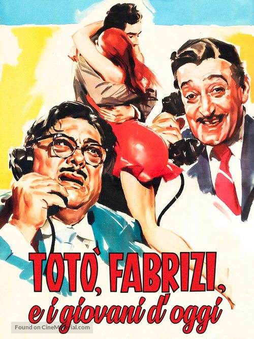 Tot&ograve;, Fabrizi e i giovani d&#039;oggi - Italian Movie Cover