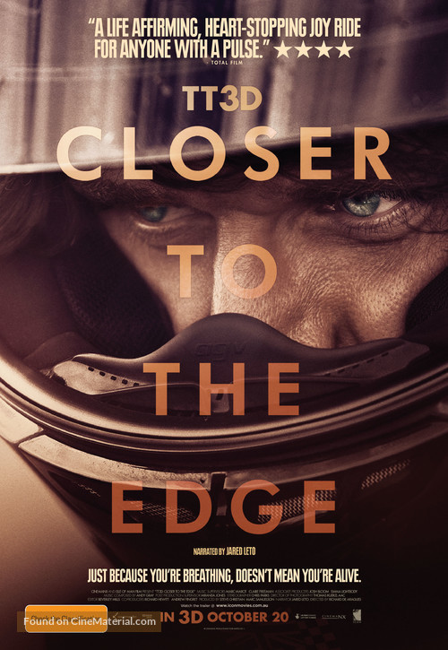 TT3D: Closer to the Edge - Australian Movie Poster