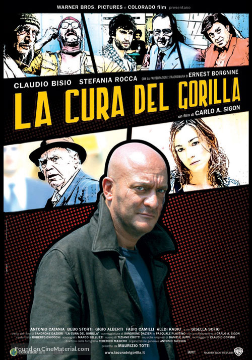 La cura del gorilla - Italian Movie Poster