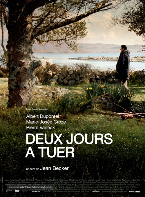 Deux jours &agrave; tuer - French Movie Poster