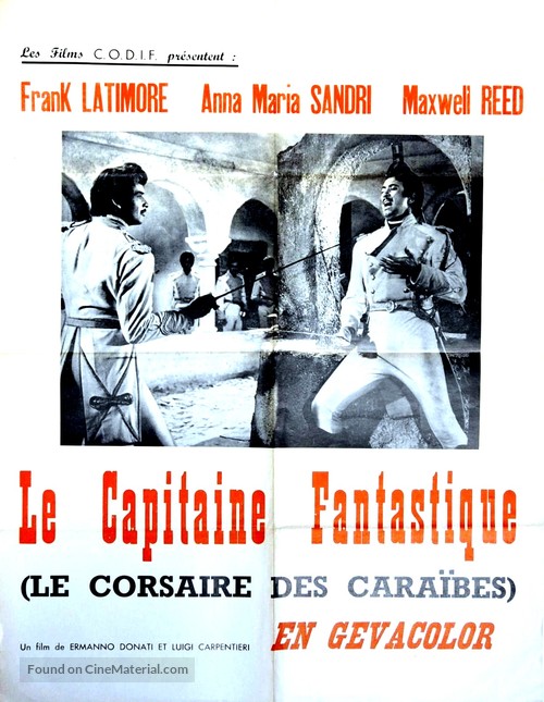 Capitan Fantasma - French Movie Poster