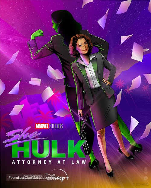 &quot;She-Hulk: Attorney at Law&quot; - Italian Movie Poster