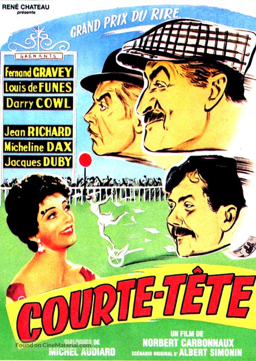 Courte t&ecirc;te - French Movie Poster