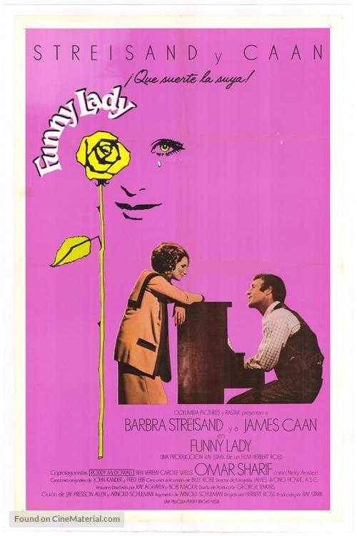 Funny Lady - Spanish Movie Poster