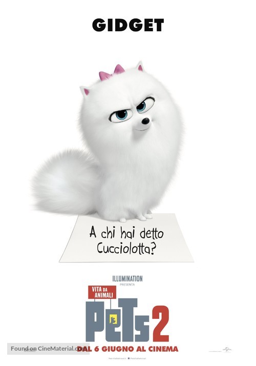 The Secret Life of Pets 2 - Italian Movie Poster