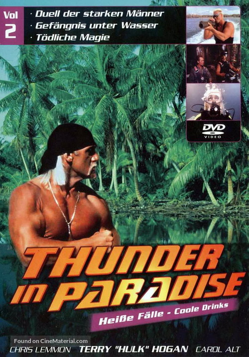 &quot;Thunder in Paradise&quot; - DVD movie cover