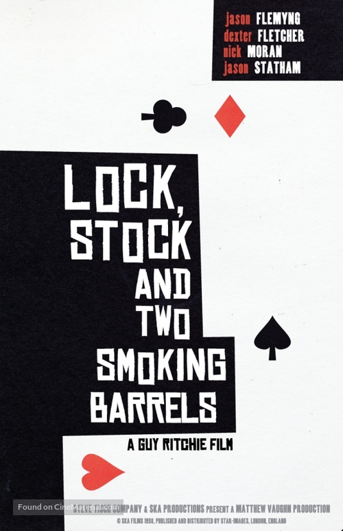 Lock Stock And Two Smoking Barrels - Movie Poster