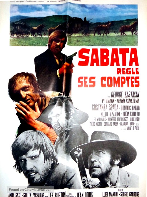 Quel maledetto giorno della resa dei conti - French Movie Poster