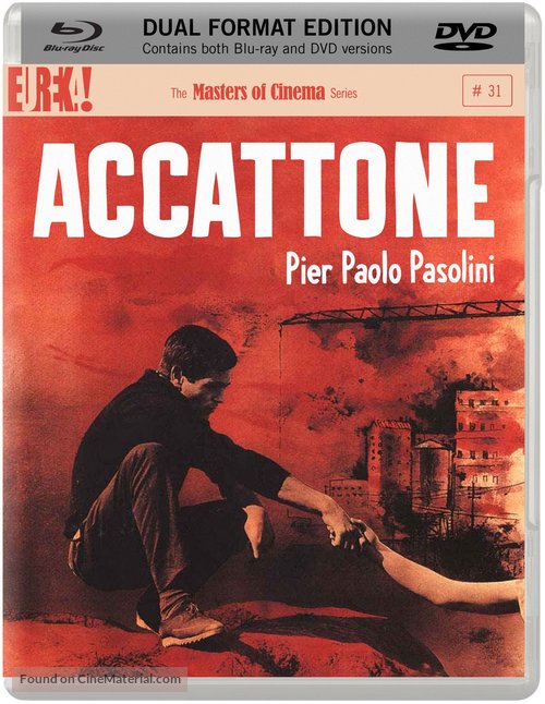 Accattone - British Blu-Ray movie cover