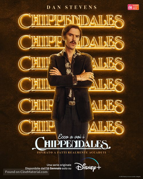 Welcome to Chippendales - Italian Movie Poster