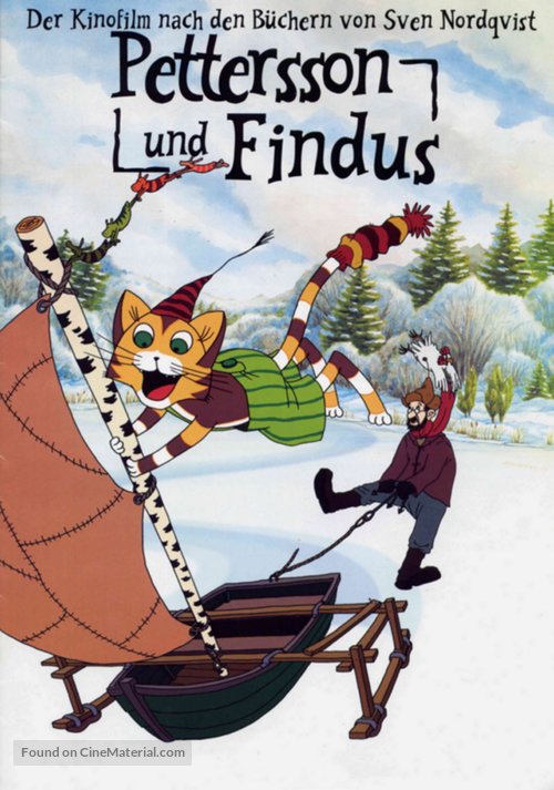 Pettson och Findus - katten och gubbens &aring;r - German Movie Cover