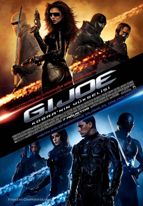 G.I. Joe: The Rise of Cobra - Turkish Movie Poster