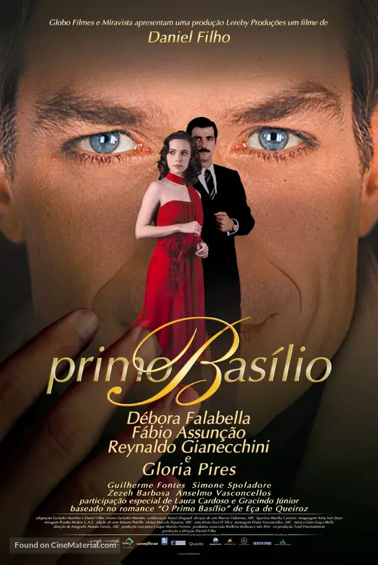 Primo Basilio 2007 Brazilian Movie Poster