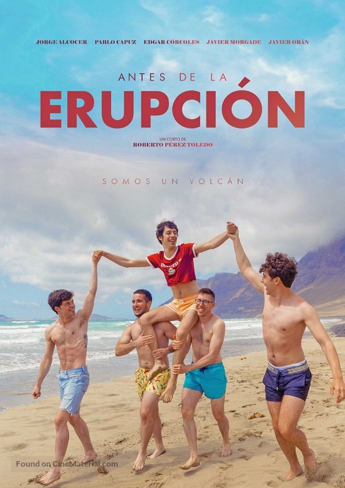 Antes de la erupci&oacute;n - Spanish Movie Poster