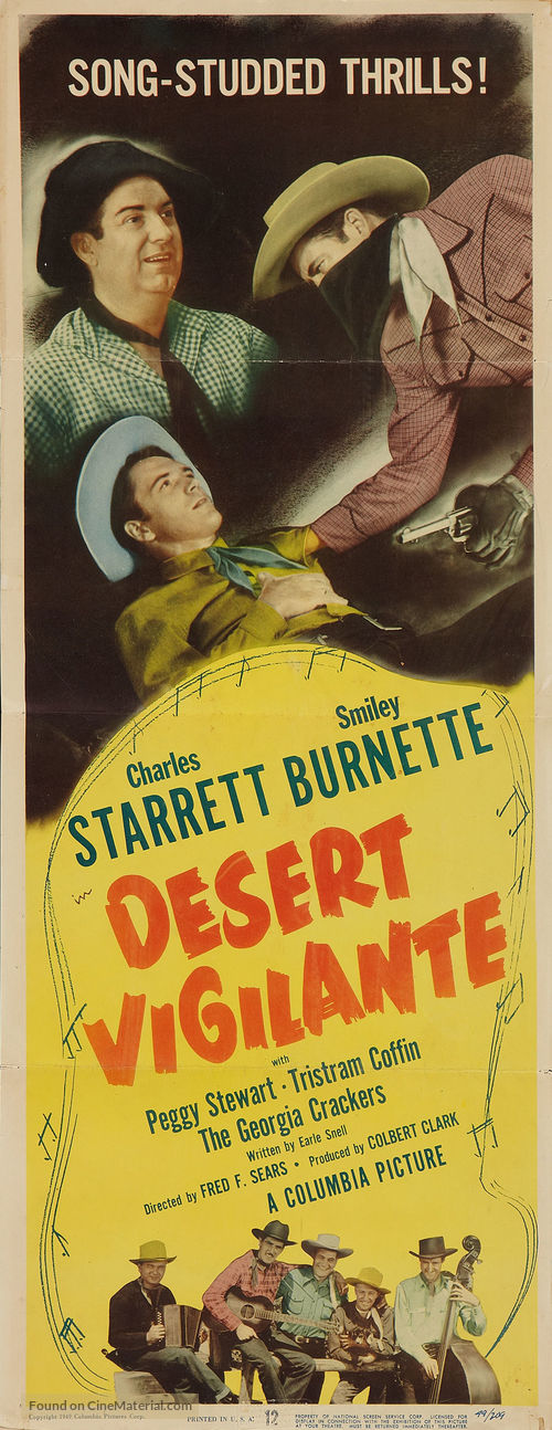 Desert Vigilante - Movie Poster