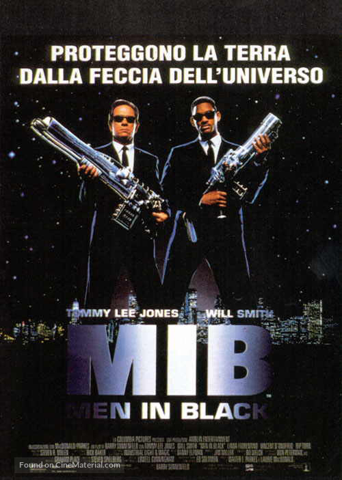 Men in Black - Italian Movie Poster