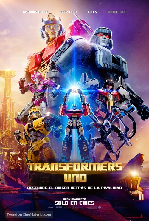 Transformers One - Mexican Movie Poster