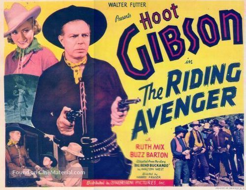 The Riding Avenger - Movie Poster