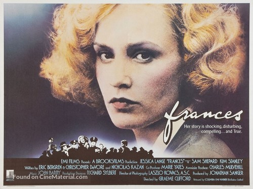 Frances - British Movie Poster