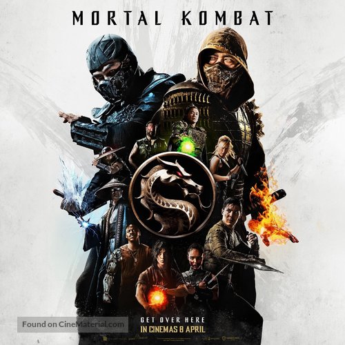 Mortal Kombat - Malaysian Movie Poster