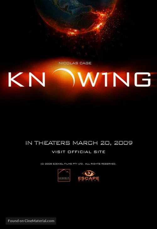 Knowing - Movie Poster