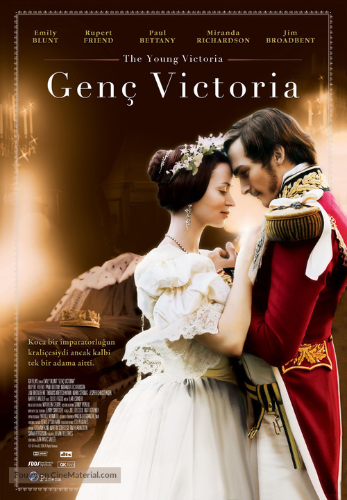 The Young Victoria - Turkish Movie Poster