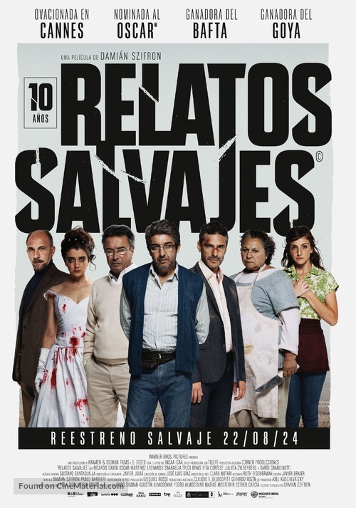 Relatos salvajes - Argentinian Re-release movie poster