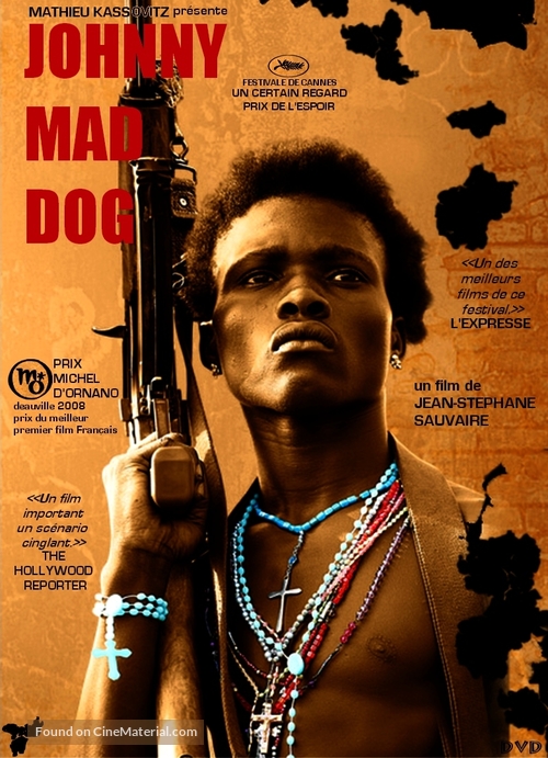 Johnny Mad Dog - French DVD movie cover
