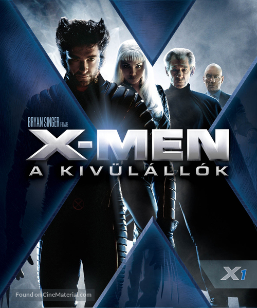 X-Men - Hungarian Blu-Ray movie cover