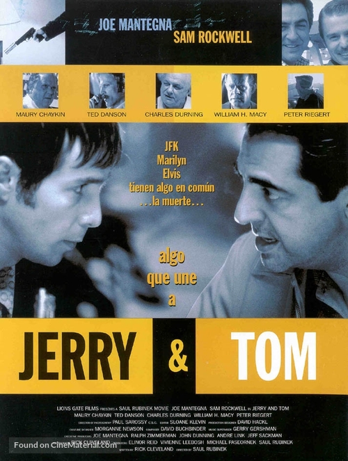 Jerry and Tom - Spanish Movie Poster