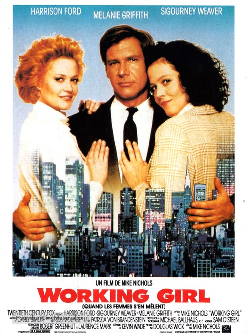 Working Girl - French Movie Poster