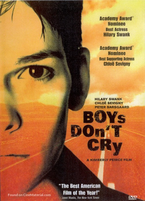 Boys Don&#039;t Cry - DVD movie cover